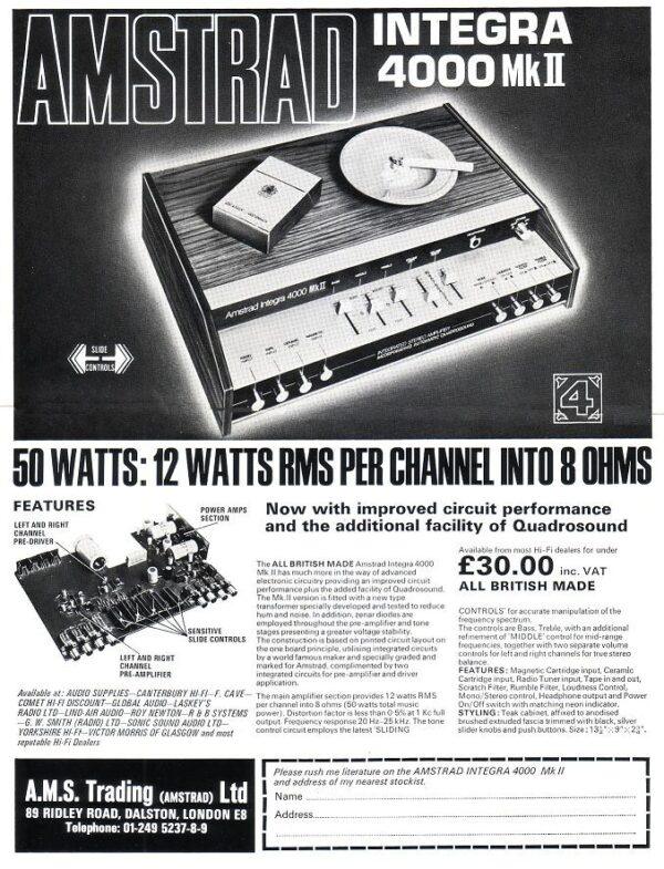 Audio Archives - Amstrad - A look back at Lord Sugar's Products & Story